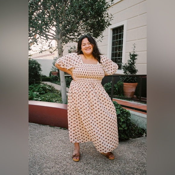 The Katrina Dress Extended in Blooming Crocus - Picture 2 of 5